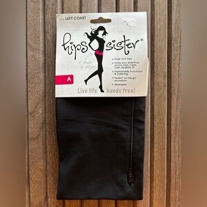 HipS-sister Black Waist Pack